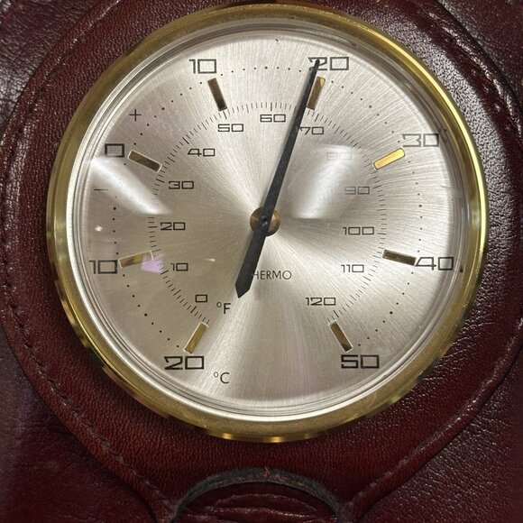 Vintage Pico Bello Weather Station German Barometric Temperature Hydrometer MCM - Picture 14 of 16